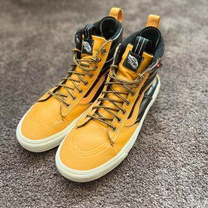 Vans Sk8-Hi MTE 2.0 DX Apricot/Black Waterproof Leather Boots